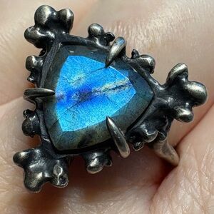 BloodMilk Jewels Cutting the Thread ring size 9